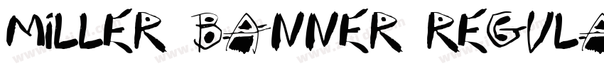 Miller Banner Regula字体转换